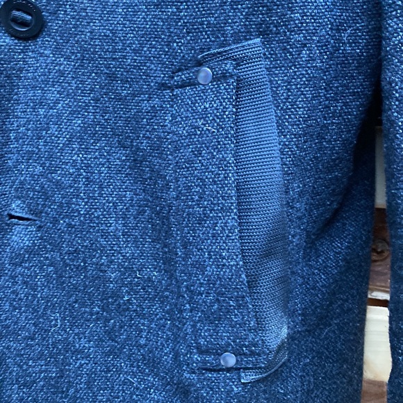 Zara Mens Pea Coat - Picture 5 of 9